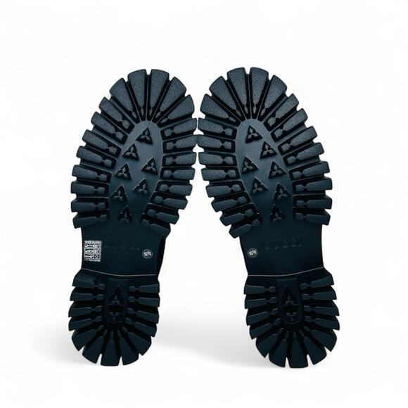 NIB Gucci GG Men's 10.5 US 11 Jacquard Canvas Ankle Chelsea Boots Black $1,150 - Picture 8 of 12